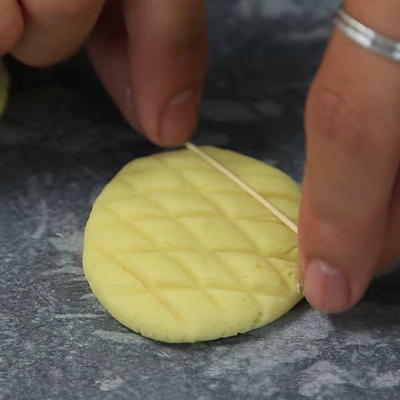 Step 3 Shape the cookies Sweet potato cookies