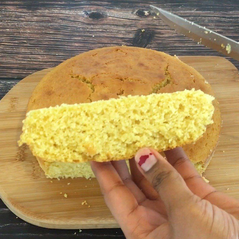 Step 4 Product Corn bread