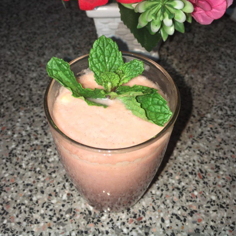 Step 3 Final Product Watermelon Apple Smoothie