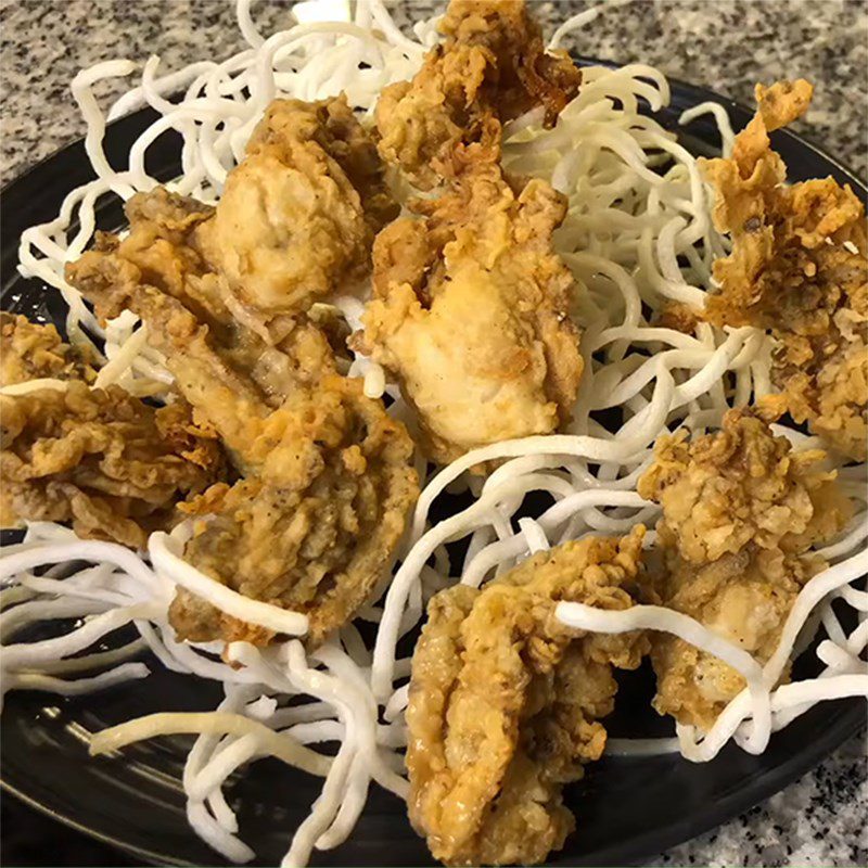 Step 5 Final Product Crispy Fried Oysters with Spicy Coating