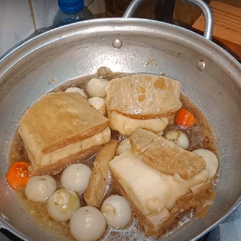 Step 7 Final Product Vegetarian Stewed Pork Belly