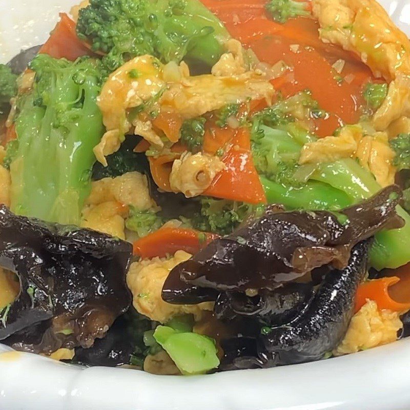Step 5 Final Product Stir-fried Eggs with Vegetables