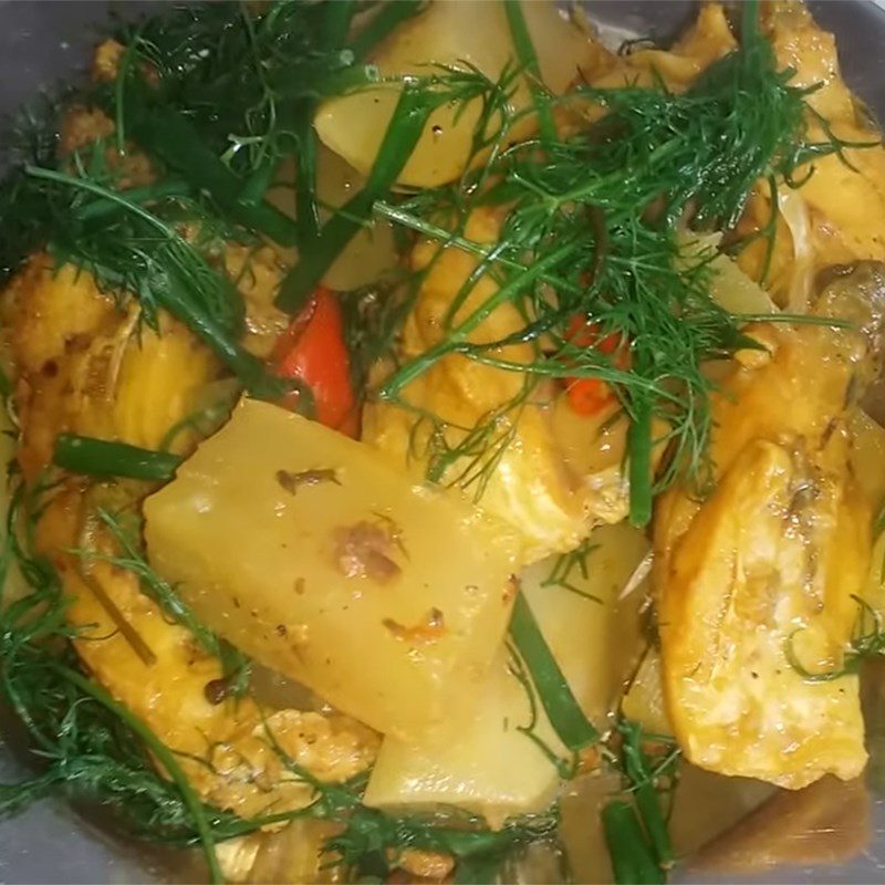 Step 5 Final Product Braised Carp with White Radish