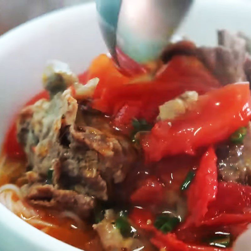 Step 7 Final Product Pork Bone Tomato Noodles