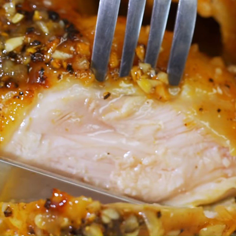 Step 5 Final product Pepper roasted chicken