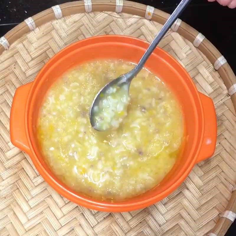 Step 6 Final Product Beef and Pumpkin Porridge