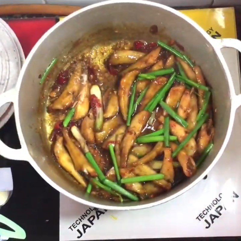 Step 5 Final product Braised fish with pepper