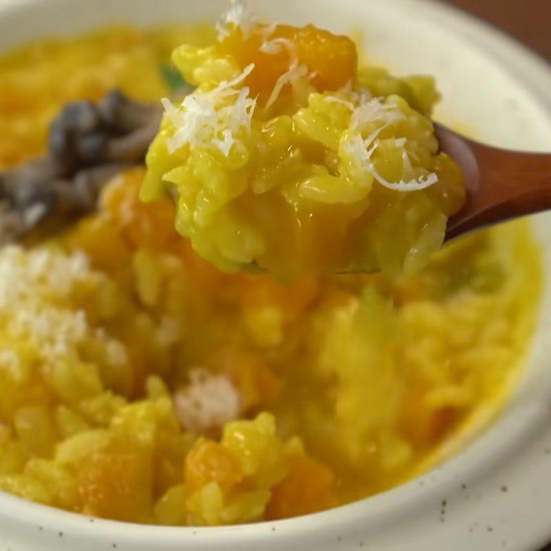 Step 5 Finished Dish Pumpkin Risotto