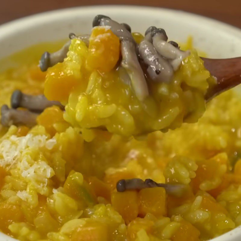 Step 5 Finished Dish Pumpkin Risotto