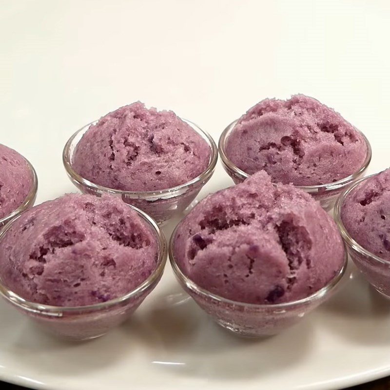 Step 5 Final Product Purple Sweet Potato Sponge Cake