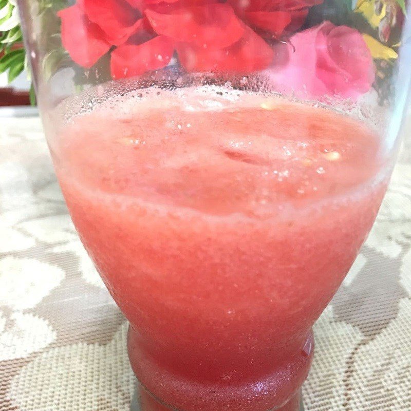 Step 3 Finished Product Watermelon Smoothie