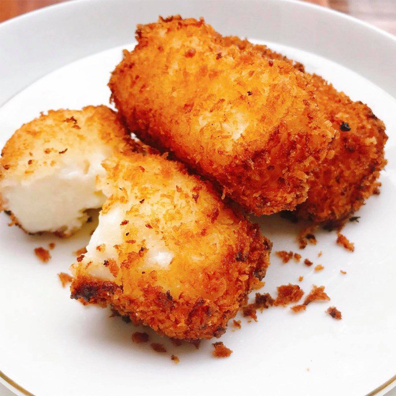 Step 6 Final Product Fried Fresh Milk Cake