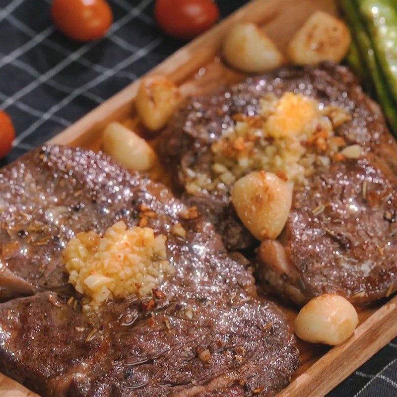 Step 7 Final Product Garlic Butter Steak