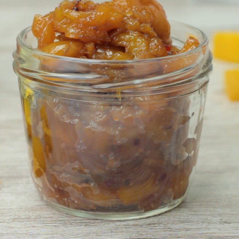 Step 4 Finished product Mango chutney - chutney xoài