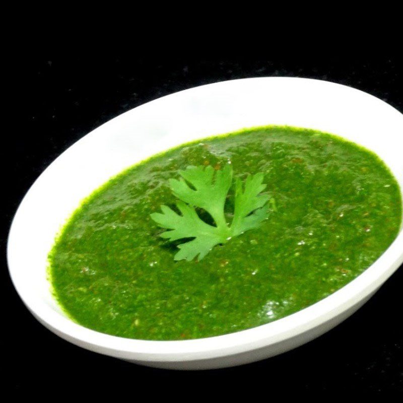 Step 3 Final product of Coriander chutney