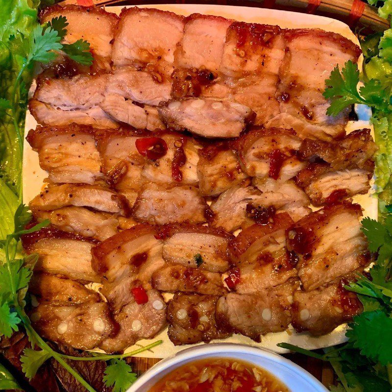 Step 5 Final Product Braised pork belly (recipe shared by a user)