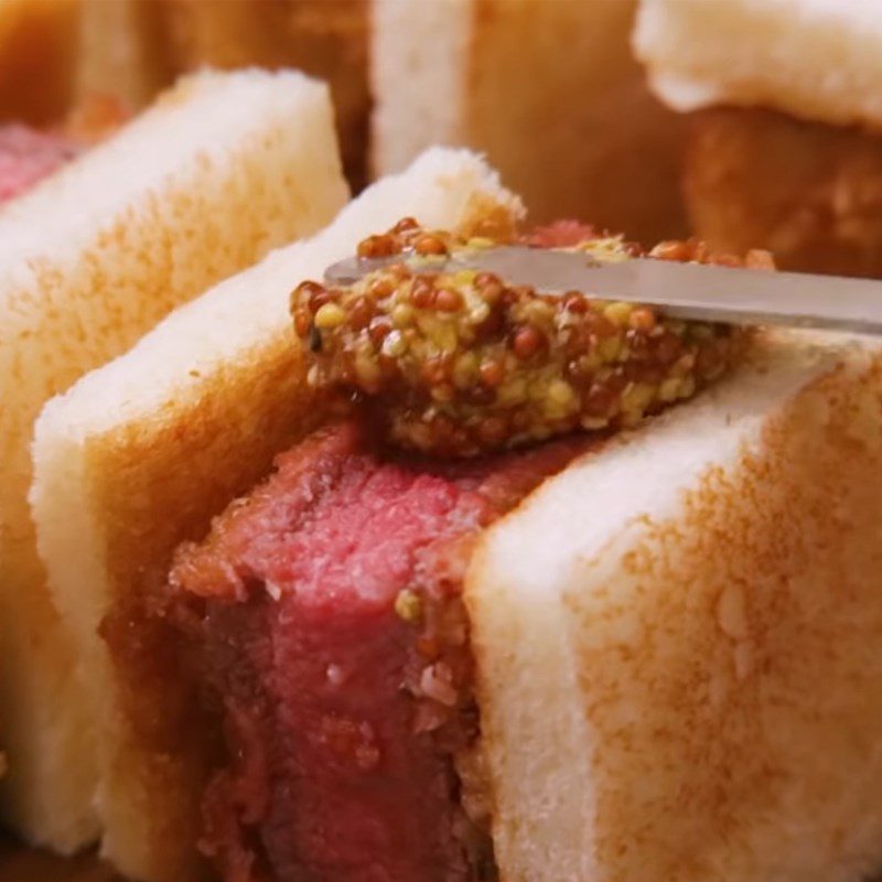 Step 5 Final Product Deep-fried Beef Sandwich