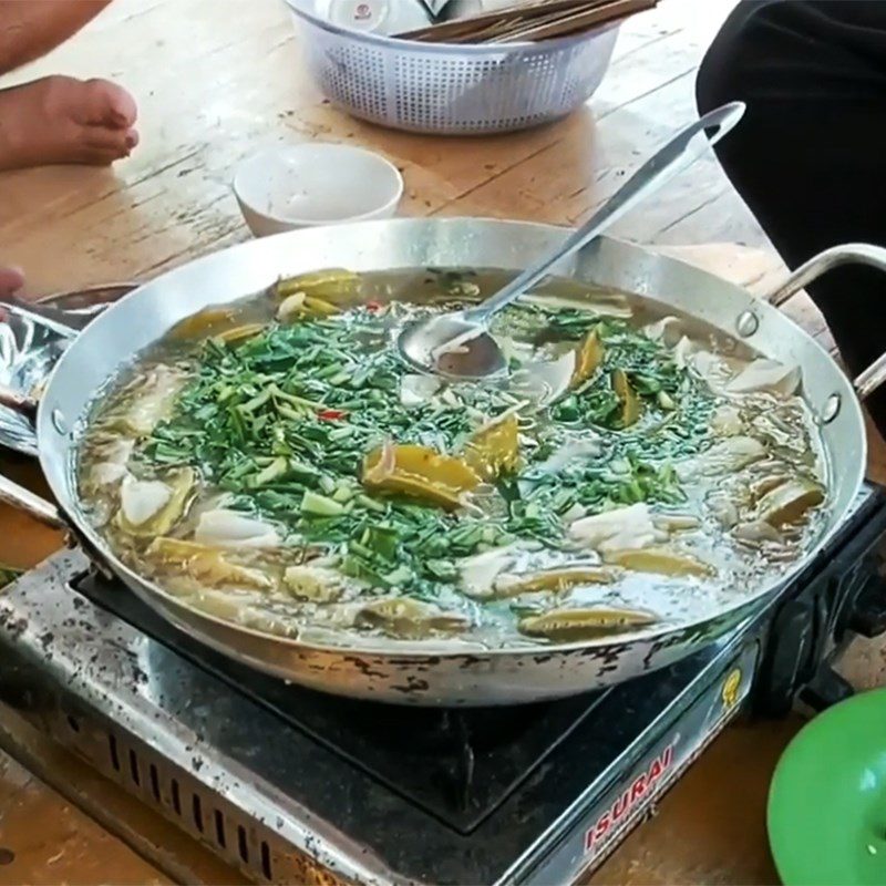 Step 5 Final Product Fish Roe Hot Pot