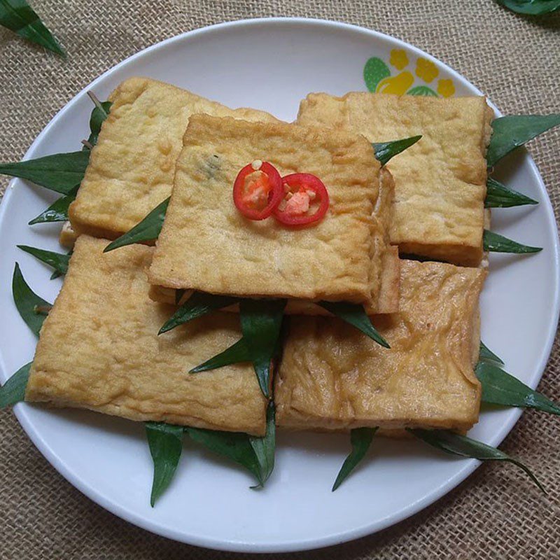 Step 5 Final Product Steamed Tofu with Vietnamese Coriander