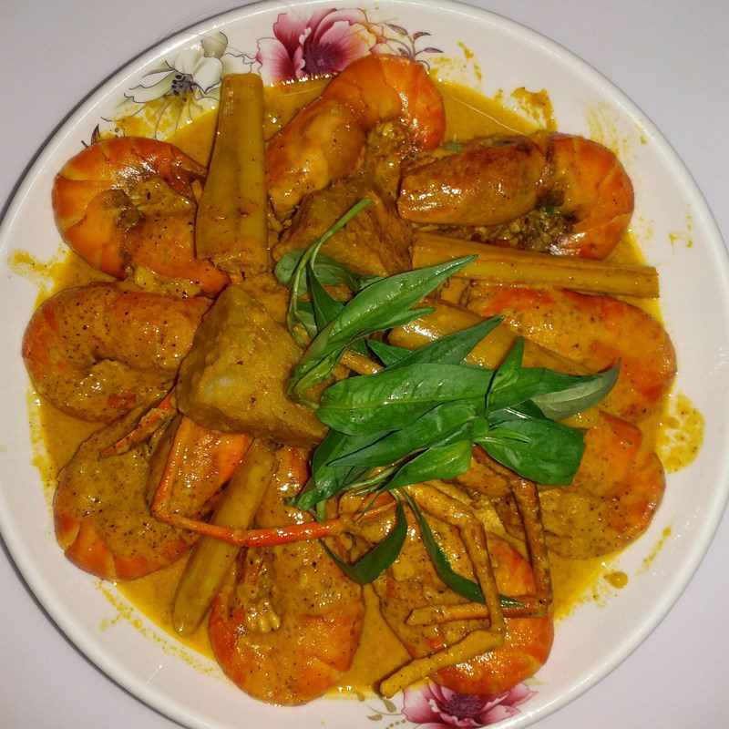 Step 5 Final Product Shrimp Curry