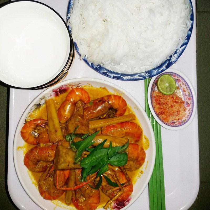 Step 5 Final Product Shrimp Curry