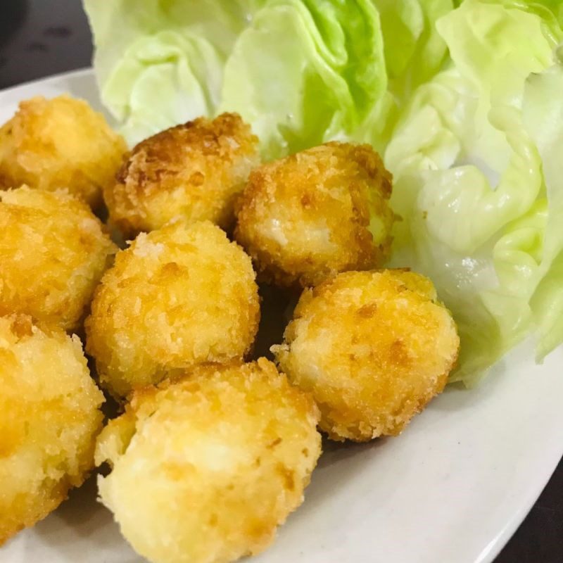 Step 5 Final Product Fried Quail Eggs