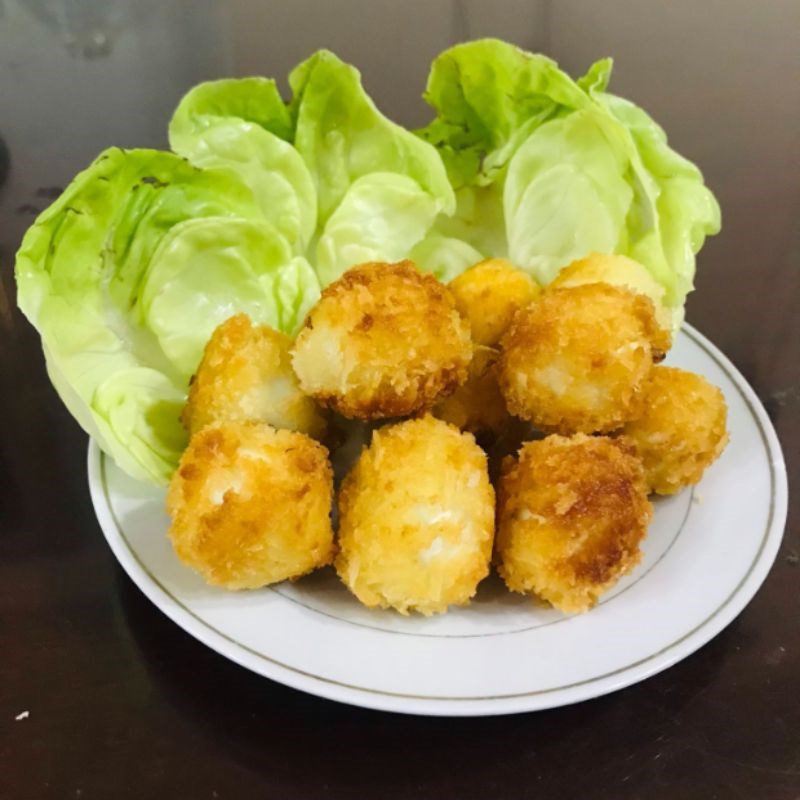 Step 5 Final Product Fried Quail Eggs