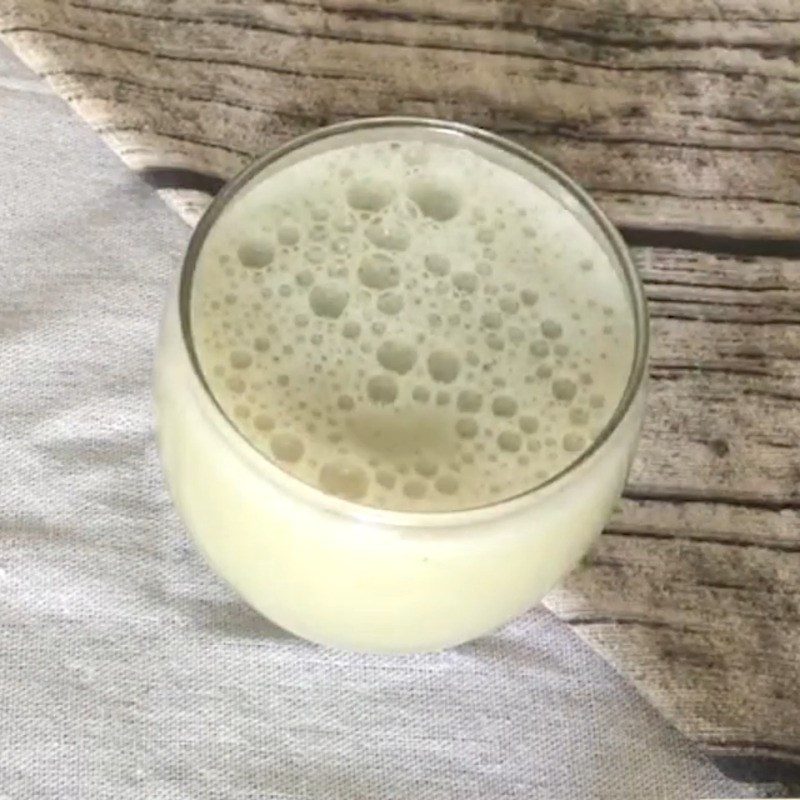 Step 4 Finished product Taro lotus seed milk