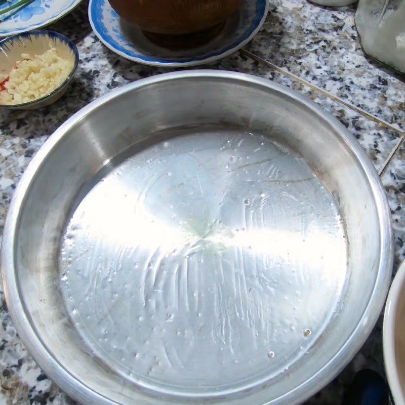 Step 4 Steamed bread Steamed bread with coconut milk
