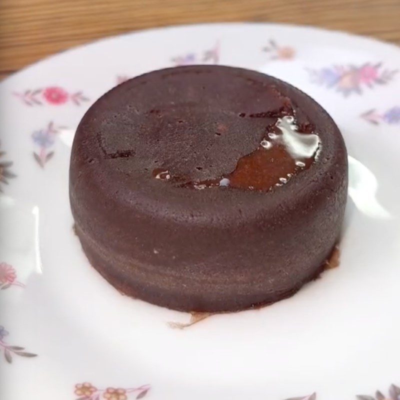 Step 4 Final Product Cocoa Chocolate Cake (Recipe shared by Tiktok Let's Cook with TasteVN)