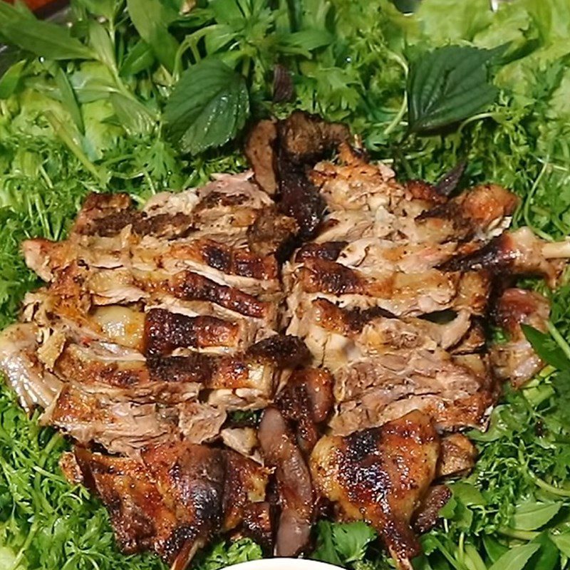 Step 4 Final product Grilled wild duck