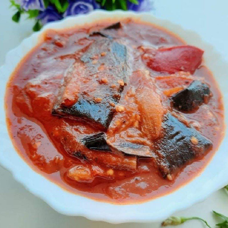 Step 4 Final Product Eggplant in Tomato Sauce