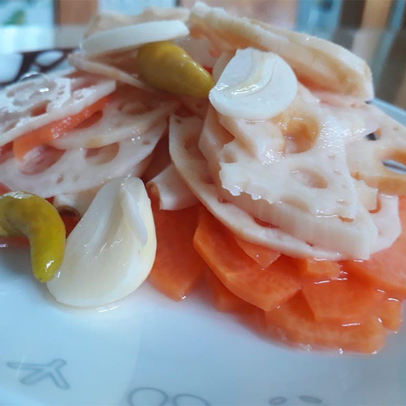 Step 3 Product Pickled Sweet and Sour Lotus Root