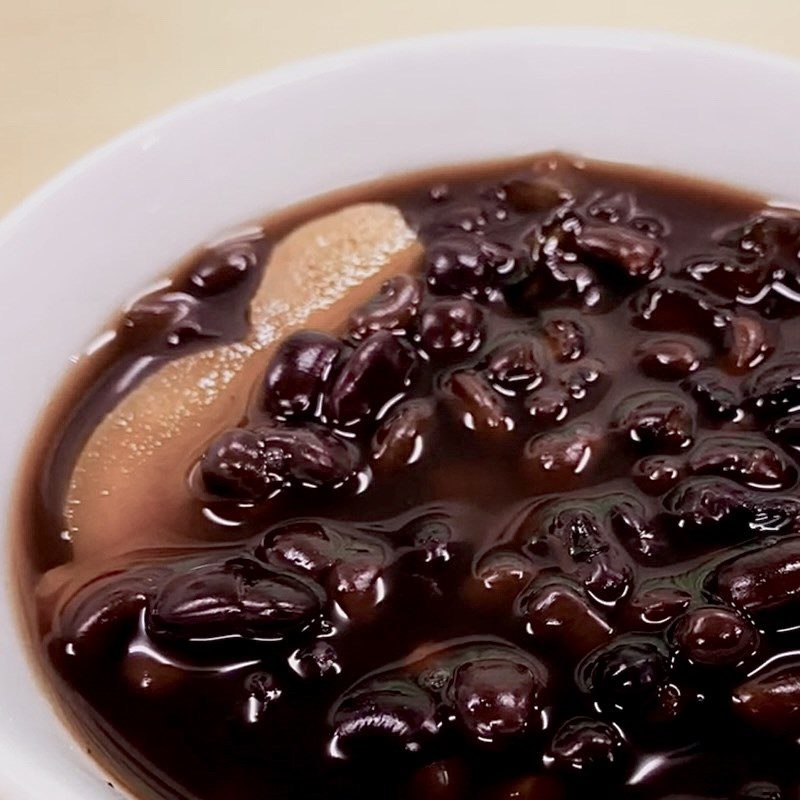 Step 5 Final product Black bean dessert with sweet potato coconut milk
