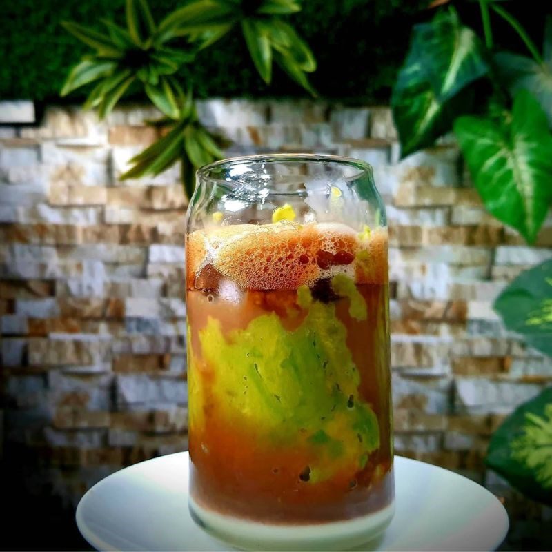 Step 4 Final product Avocado coffee