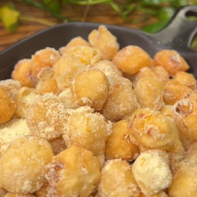 Step 3 Final Product Fried corn (Recipe shared from Tiktok Cooking with TasteVN)