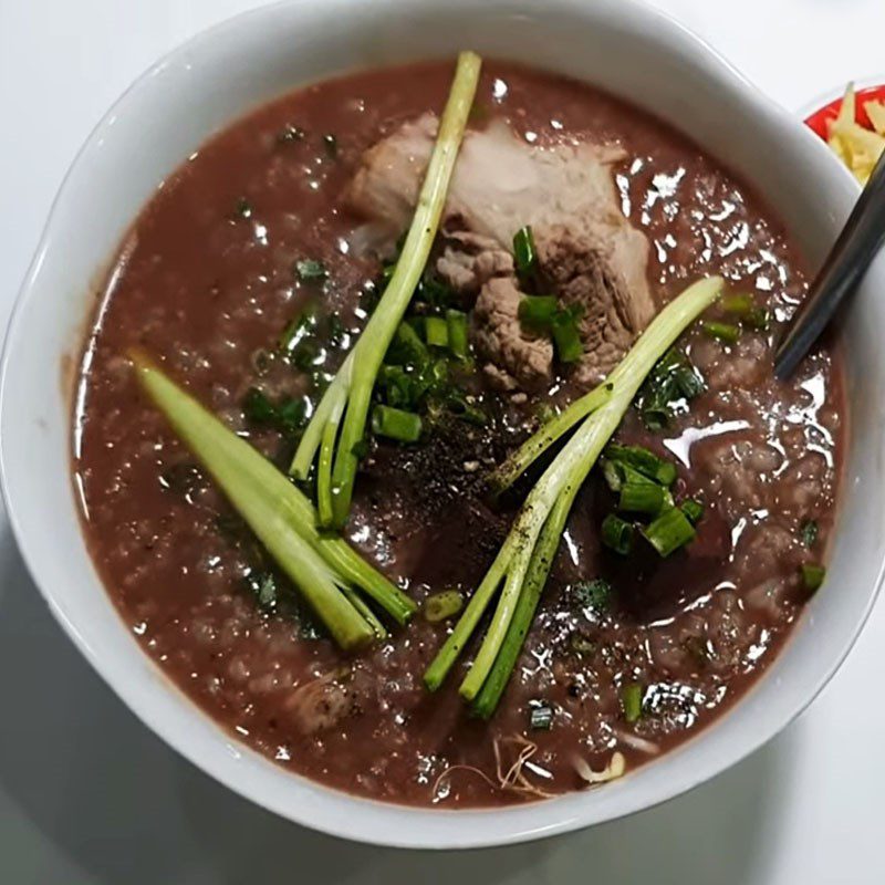 Step 12 Final Product Cái Tắc Porridge