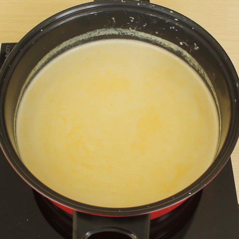 Step 5 Final Product of Corn Milk for Baby