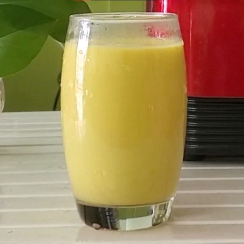 Step 3 Final product Pumpkin cashew milk