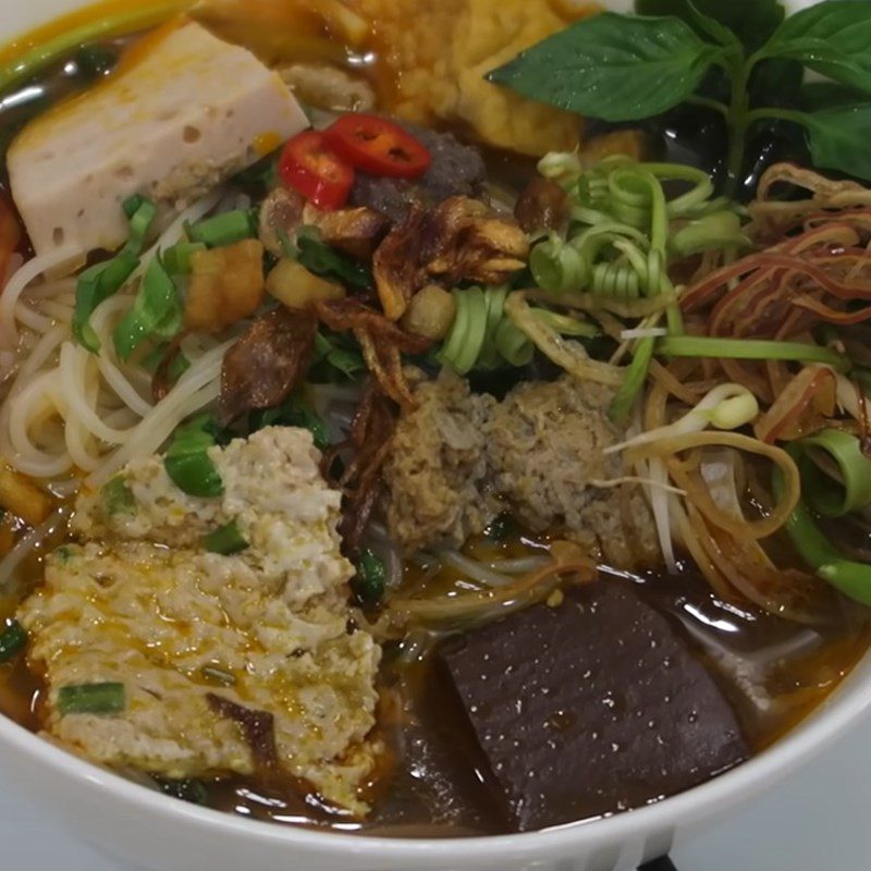 Step 8 Finished product of Crab noodle soup