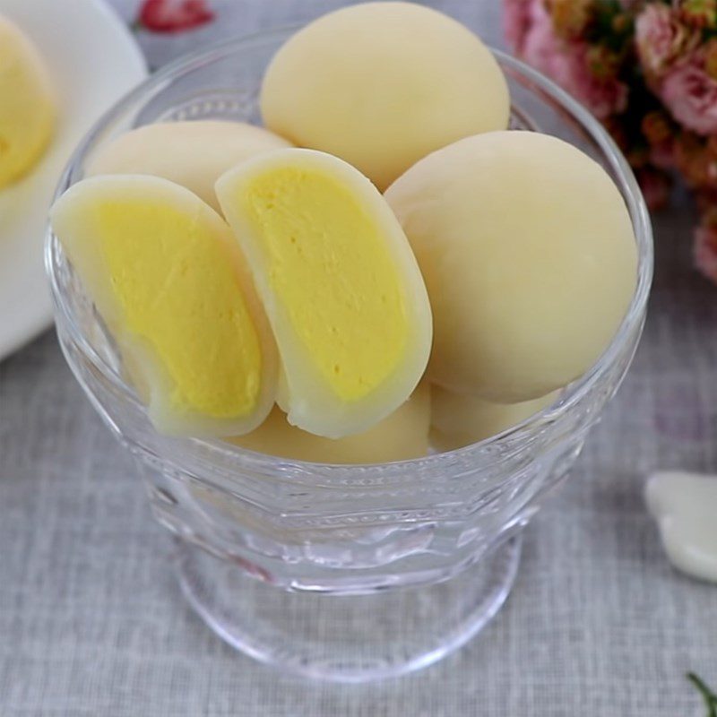 Step 7 Final Product Mango ice cream mochi