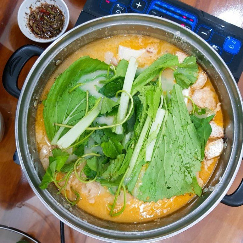 Step 4 Final Product Chicken Hot Pot with Fermented Tofu