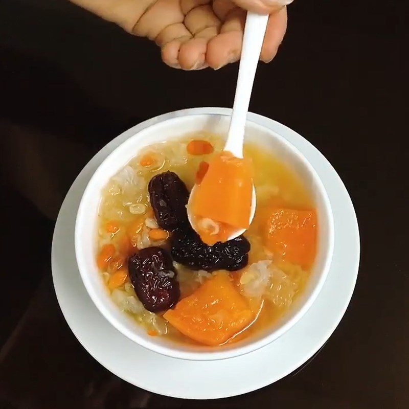Step 5 Final Product Papaya dessert