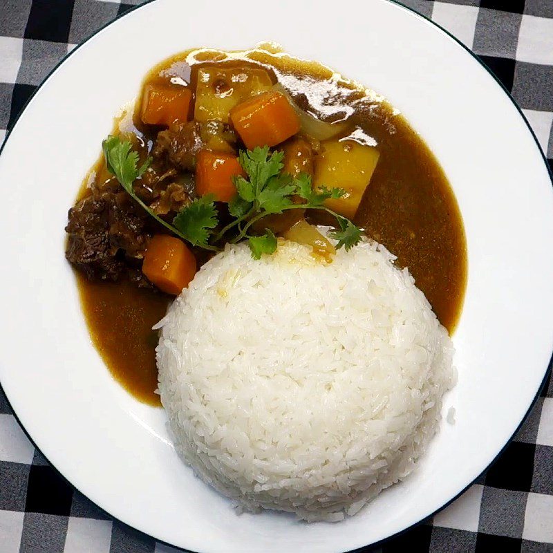 Step 5 Final Product Japanese-style Beef Curry