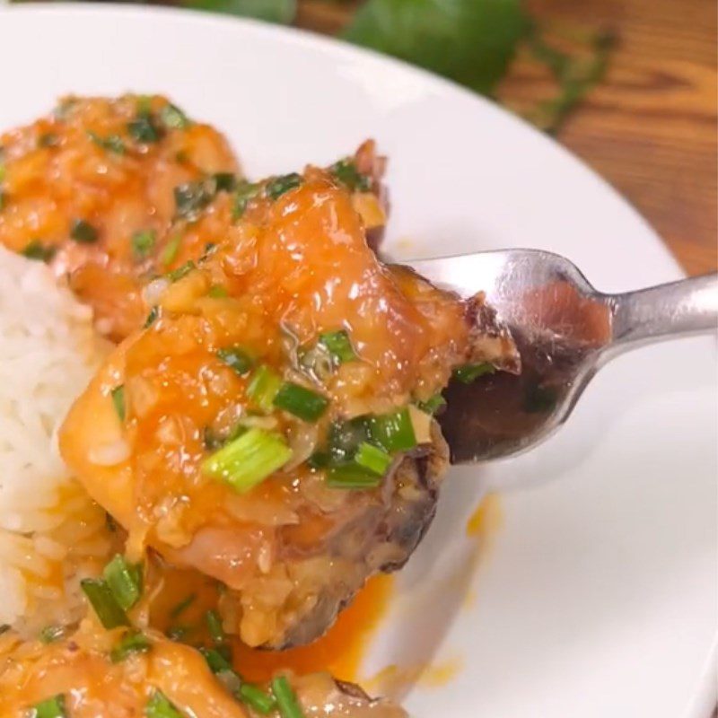 Step 4 Final product Sweet and sour chicken (Recipe shared from Tiktok Cooking with TasteVN)