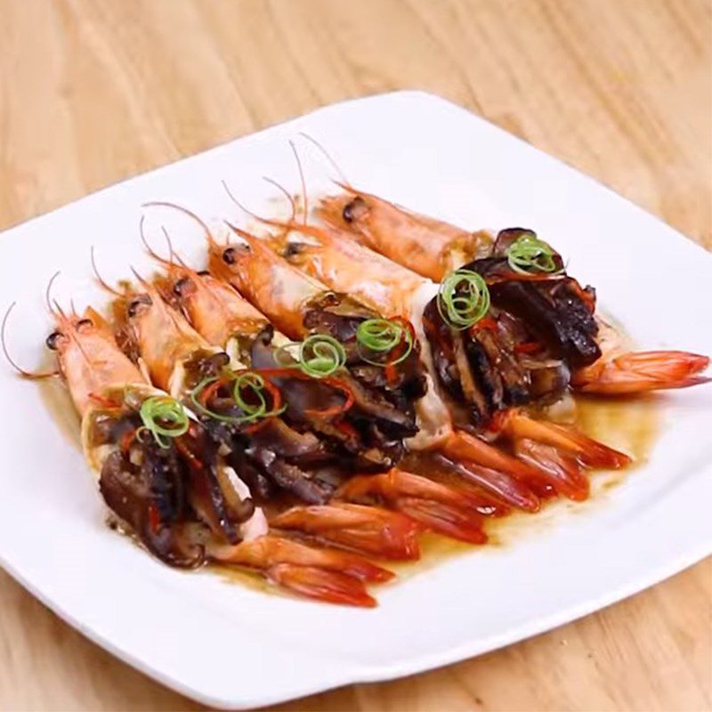 Step 5 Finished Dish Soy Sauce Steamed Shrimp
