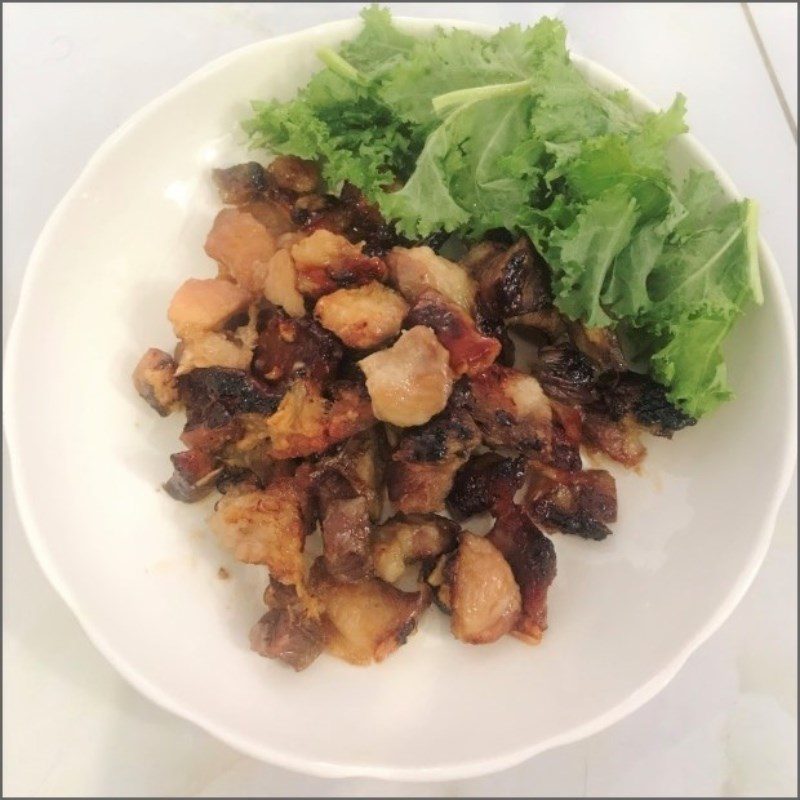 Step 5 Final Product Grilled pork with honey