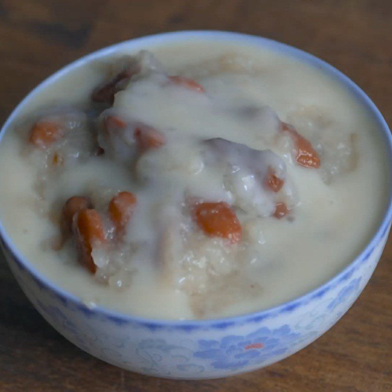 Step 5 Final Product Red Bean Dessert with Sticky Rice