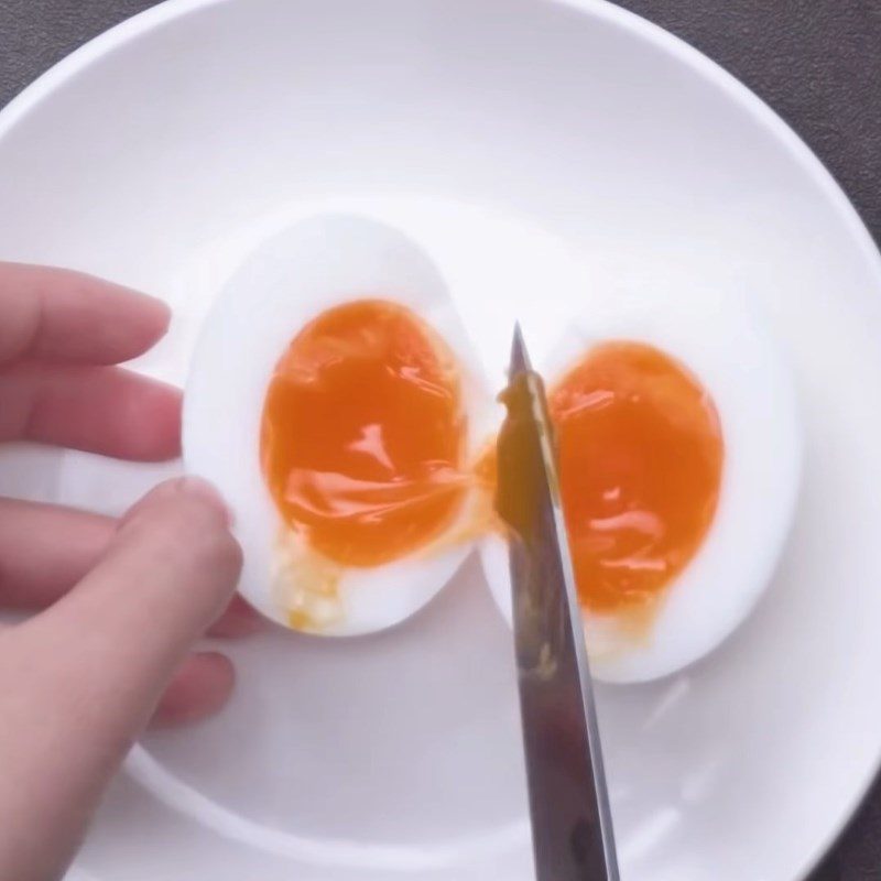 Step 4 Final product Boil eggs for 6 minutes