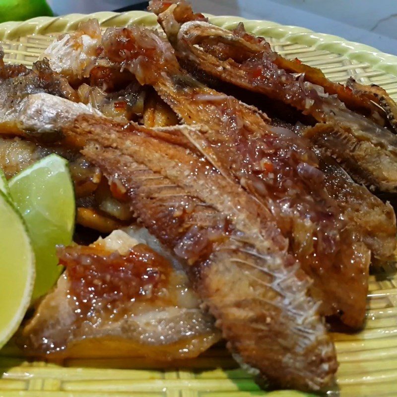 Step 4 Final Product Garlic Fried Dried Fish